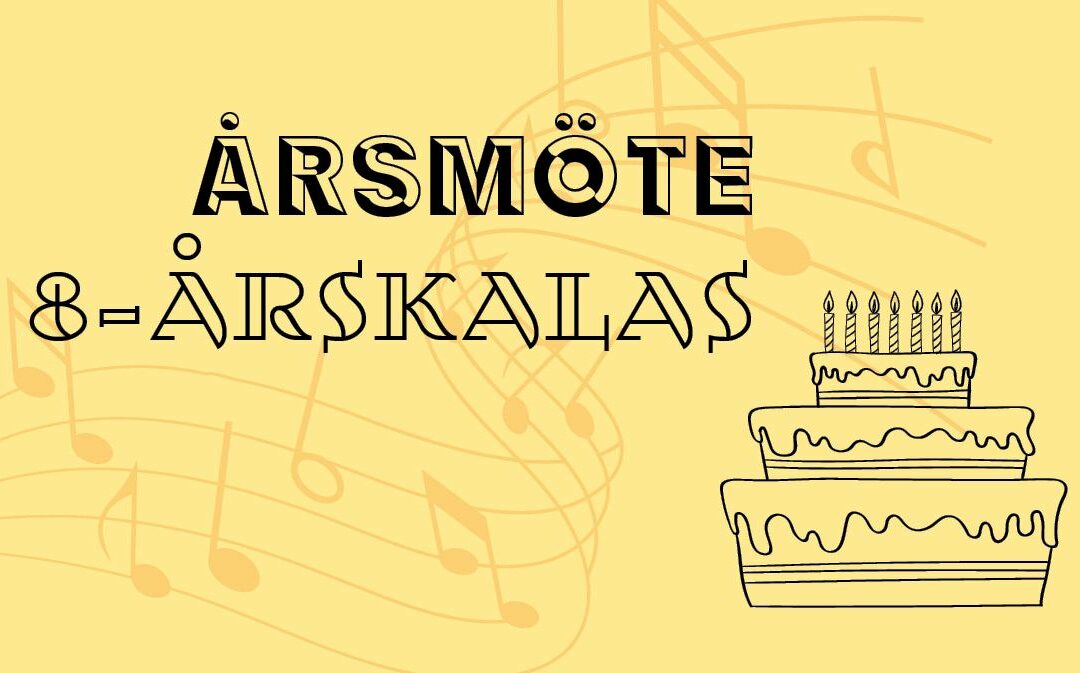 ÅRSMÖTE & KALAS – 12 MARS